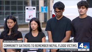 YouTube video thumbnail: Northern Virginia Community Holds Vigil for Nepal Flood Victims