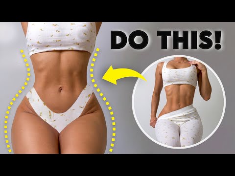 'SHRINK YOUR WAIST' in 2025 - DO THIS EVERYDAY! No Equipment, At Home Abs Workout