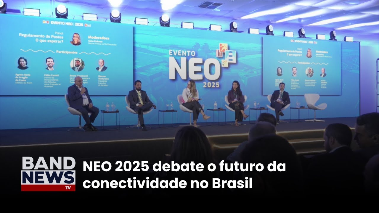 NEO 2025 debate o futuro da conectividade no Brasil | BandNewsTV