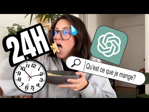 CHATGPT CONTRÔLE CE QUE JE MANGE PENDANT 24H 😳