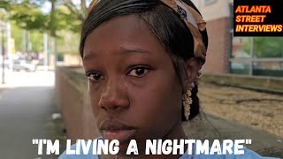 20, "my friend said we would come to ATL for a getaway, then tried to traff1kk me," now homeless