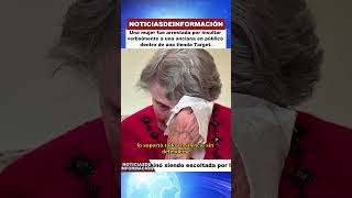 Una mujer insultó a una anciana.#news#breakingnews