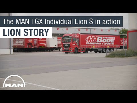 Lion Story | Spedition Bode: In action with the MAN TGX Individual Lion S | MAN Truck & Bus
