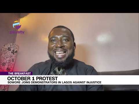 October 1 Protest: Sowore joins Demonstrators in Lagos Against in Justice