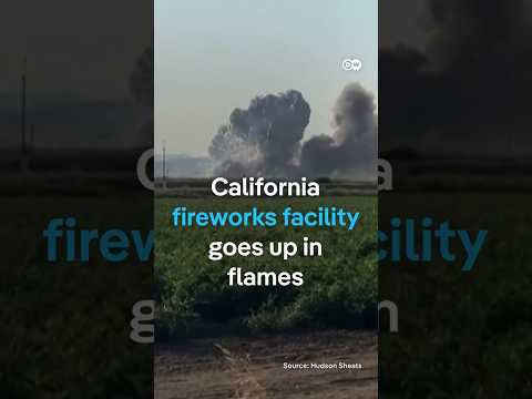 California fireworks warehouse explosion | DW News
