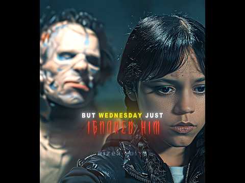 "Wednesday Just Ignored Him" ☠️🔥 | Wednesday 2 Edit | MONTAGEM COMA (Ultra Slowed) #Trending #Shorts