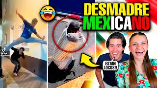 MI AMIGO REACCIONA a *DESMADRE MEXICANO*🇲🇽😂🇲🇽 Memes de tiktok