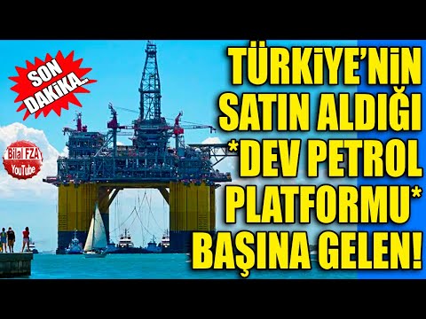 bu nasıl olur! Türkiye'nin satın aldığı *Devasa Deniz Petrol Platformunun başına gelen! işte o anlar