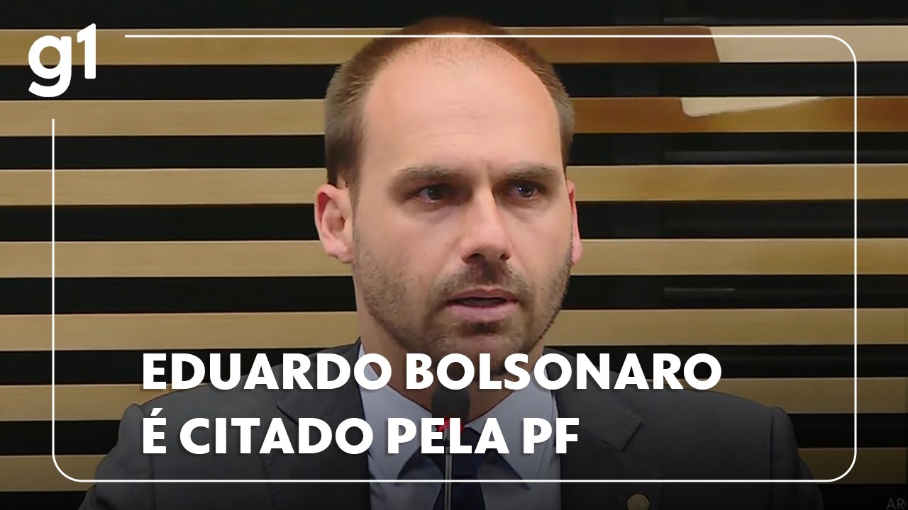 Eduardo Bolsonaro é citado pela PF e tem 15 dias para se defender de processo por abandono de cargo