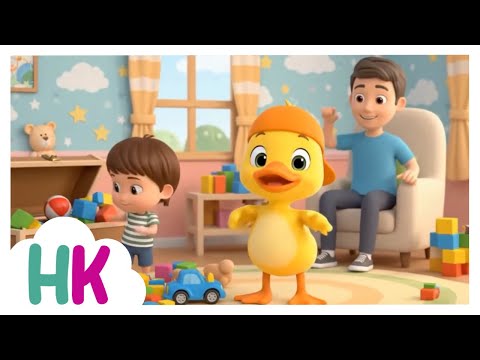🐥¡Juguemos con El Patito Juan!🎶🎈Canciones Infantiles Divertidas 2025 | Heaven Kids 🎈✨