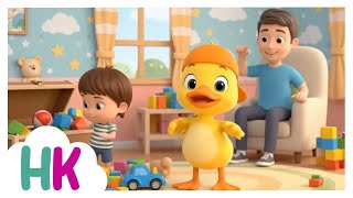 🐥¡Juguemos con El Patito Juan!🎶🎈Canciones Infantiles Divertidas 2025 | Heaven Kids 🎈✨
