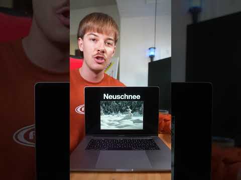 Meine Präsentation über Schnee ❄