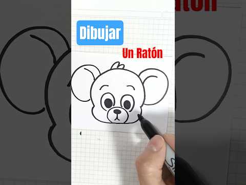 Dibuja un Ratoncito #shortsvideo #short #tomyjerry #jerry #dibujoscreativos #dibujosfaciles #drawing