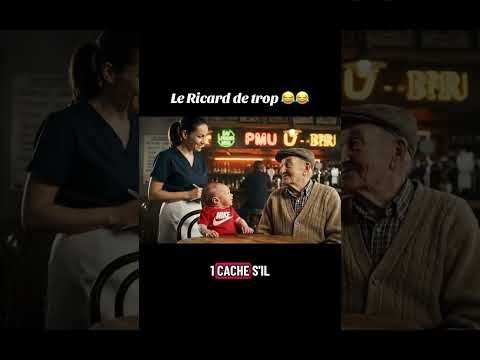 Bébé au pmu avec 6 Ricard !! 😂💀 #veo3 #bebe #bébé #bébémignon #baby
