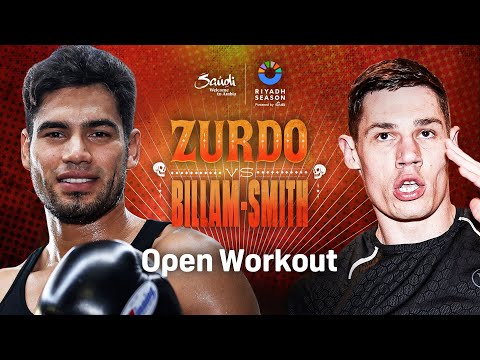 RIYADH SEASON: LATINO NIGHT | GILBERTO ‘ZURDO’ RAMIREZ VS. CHRIS BILLAM-SMITH OPEN WORKOUTS LIVE