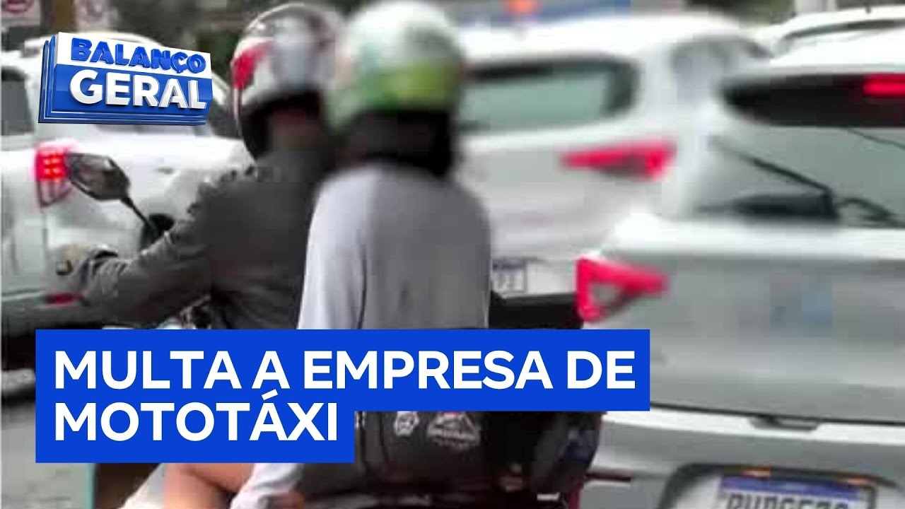 Prefeitura de SP multa empresa de transporte por aplicativo por operação irregular de mototáxi