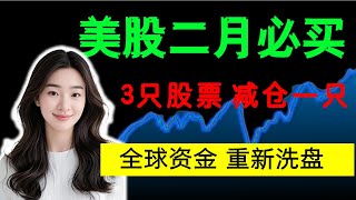 美股投资｜美股二月必买，全球资金已经重新洗盘。#美股 #nvda  #trading #trending #stockmarket#沃什 #美元 #黄金 #加密货币 #tsla #iwm #msft