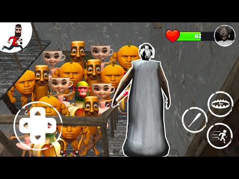 Granny vs army brainrot ► funny horror granny game play