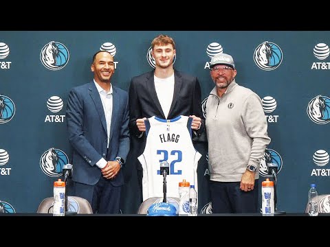 No. 1 Overall Pick Cooper Flagg FULL Dallas Mavericks Introductory Press Conference