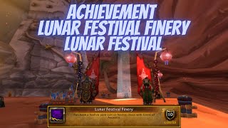 Lunar Festival Finery - Achievement - WotLK Classic
