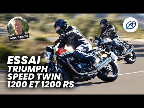 Triumph Speed Twin 1200 et 1200 RS (Essai 2024) - Modernité historique