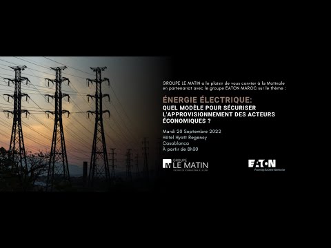 Video : Energie Electrique : Quel modèle pour sécuriser l’approvisionnement des acteurs économiques ?
