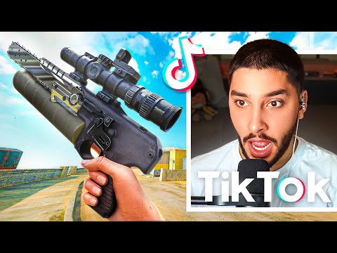 Usé ARMAS de TIKTOK en WARZONE (muy malas)