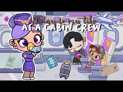 A DAY IN MY LIFE ✈️ AS A CABIN CREW AVATAR AIRLINES ! PAZU