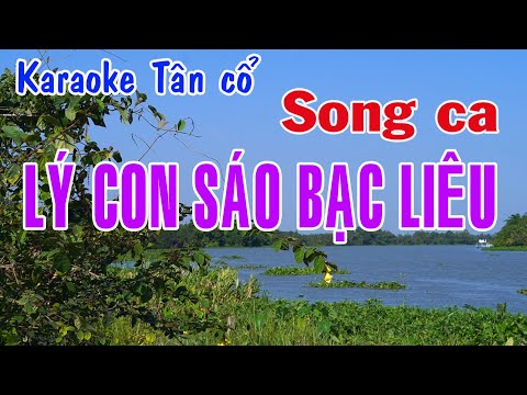 Karaoke tân cổ LÝ CON SÁO BẠC LIÊU – SONG CA