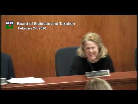 Board of Estimate & Taxation, February 24, 2020