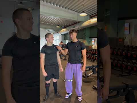 Ton moment le plus gênant à la salle?