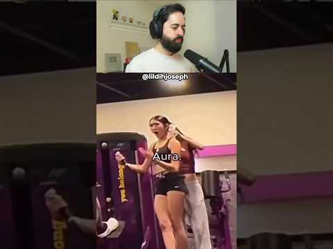 He Farmed Aura at the Gym 🤣