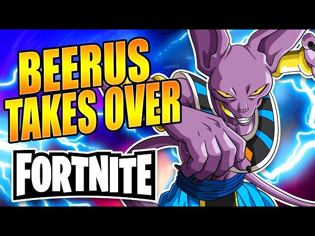 Fornite X Dragonball Gameplay