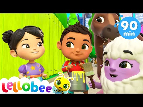 The Clean Up Crew | Lellobee City Farm | Kids Road Trip! | Kids Songs and Stories