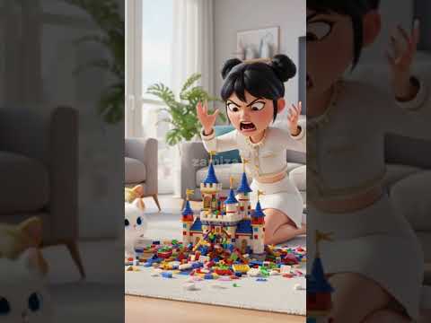 POV: Zoey’s Cats Just Destroyed Her Lego Castle #demonhunters #zoey #lego #roblox #cats #castle