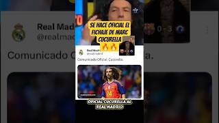 Cucurella fichado por el Madrid #realmadrid #planetafutbol #football #shorts #viral #parati