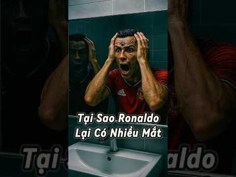 Tại sao gia đình Ronaldo lại có nhiều mắt vậy ??? #ronaldo #tungtungtungsahur #brainrot