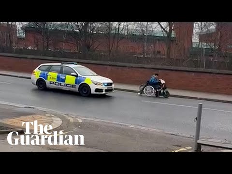Sheffield police pursue alleged shoplifter who fled in motorised wheelchair