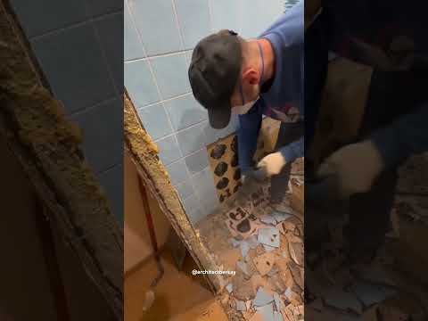 Seramikler Doğru Şekilde Yapıştırılmazsa Ne Olur ? #satisfying #shorts #interiordesign