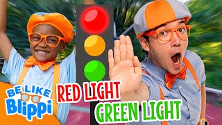 Let's Play Red Light, Green Light! 🚦 🚗  Blippi Ultimate Roadtrip | Kids Videos