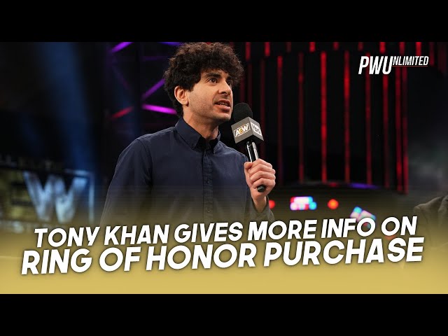 Tony Khan Gives More Info On Ring Of Honor Purchase & Running The Company