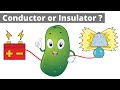 Conductivity of Materials and Insulators