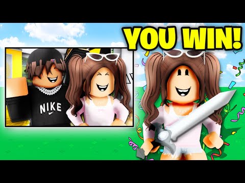 I Taught My SISTER How To Play Roblox Bedwars!