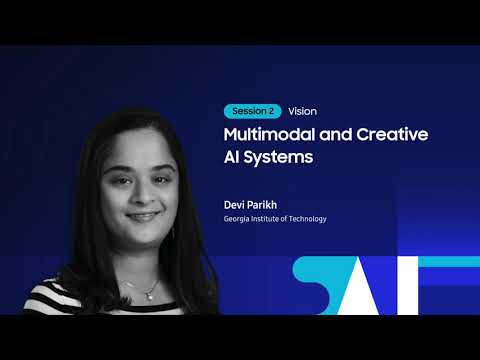 [SAIF2020] Day2: Vision - Devi Parikh | Samsung