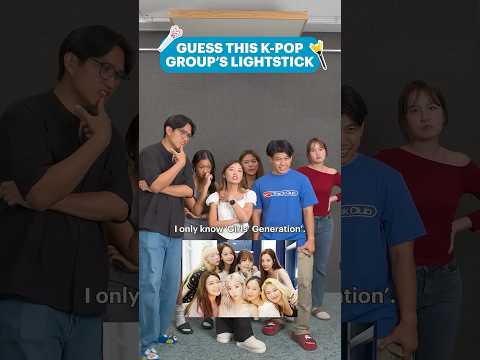 Guess The K-Pop Group’s Lightstick 💡 #kpop #lifeattsl