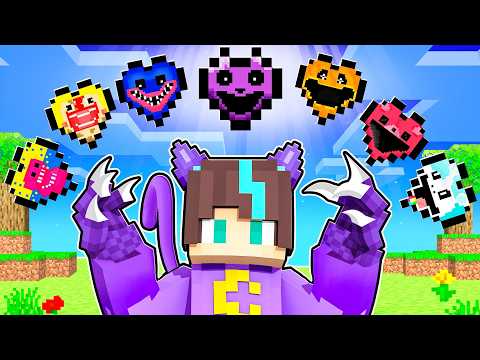 ¡Minecraft PERO hay CORAZONES de POPPY PLAYTIME 3! 🤯😈 - Misaki Gamer