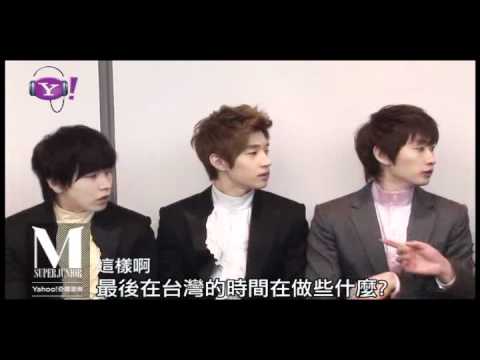110620 SJ-M x Yahoo!奇摩音樂-全體訪問 Part 1