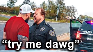 When Cops Give Wannabe Tough Guys A Much-Needed Reality Check