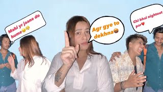Nightout par gye sultan bhai or mai 😁🫣|| sultan || mahi || kunal