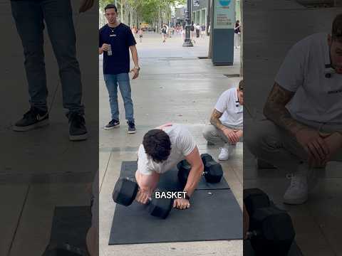 Ganador del Reto Viral de La Mancuerna Imposible de Girar 🤯 #barcelona #parati #calistenia